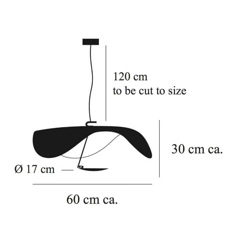 Catellani & Smith Lederam Manta S1 Pendant Lamp