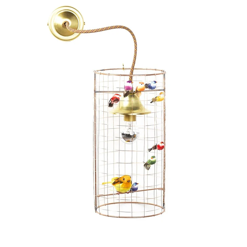 Mathieu Challières Wall lamp Volière