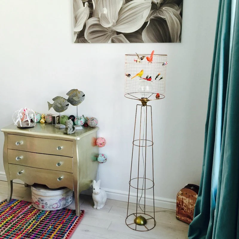 Mathieu Challières Floor lamp Volière
