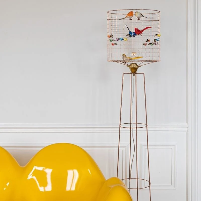Mathieu Challières Floor lamp Volière