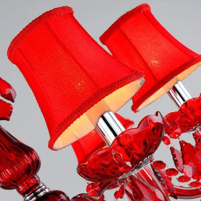 Lustre Cristal Rouge