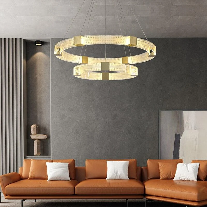 Suspension Cercle Led