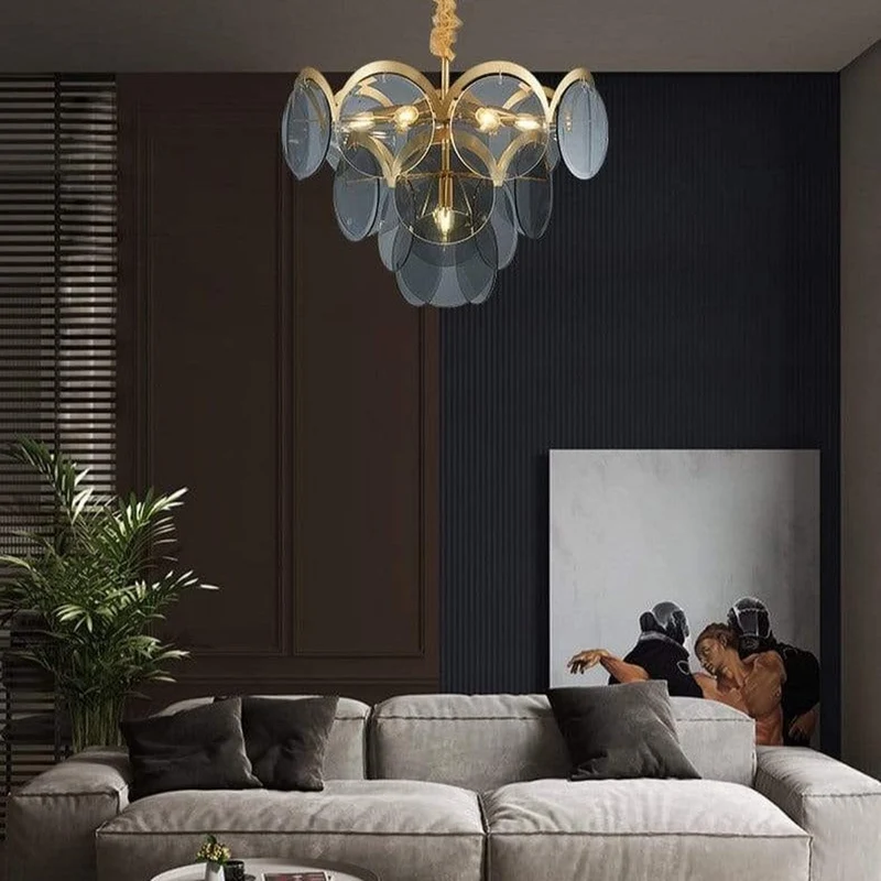 Lustre Industriel Verre