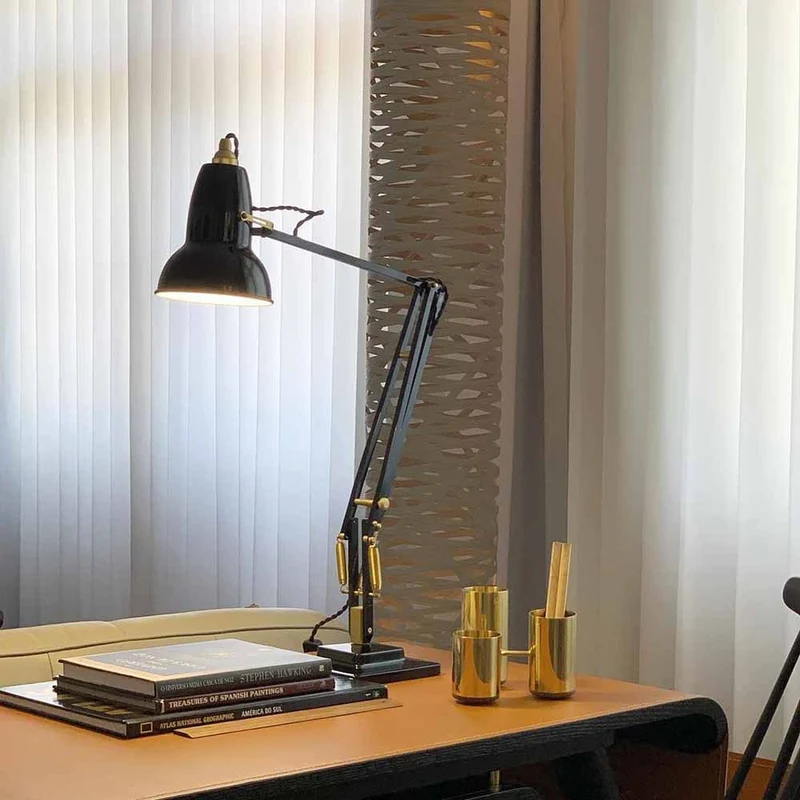 Anglepoise Original 1227 Brass Desk Lamp