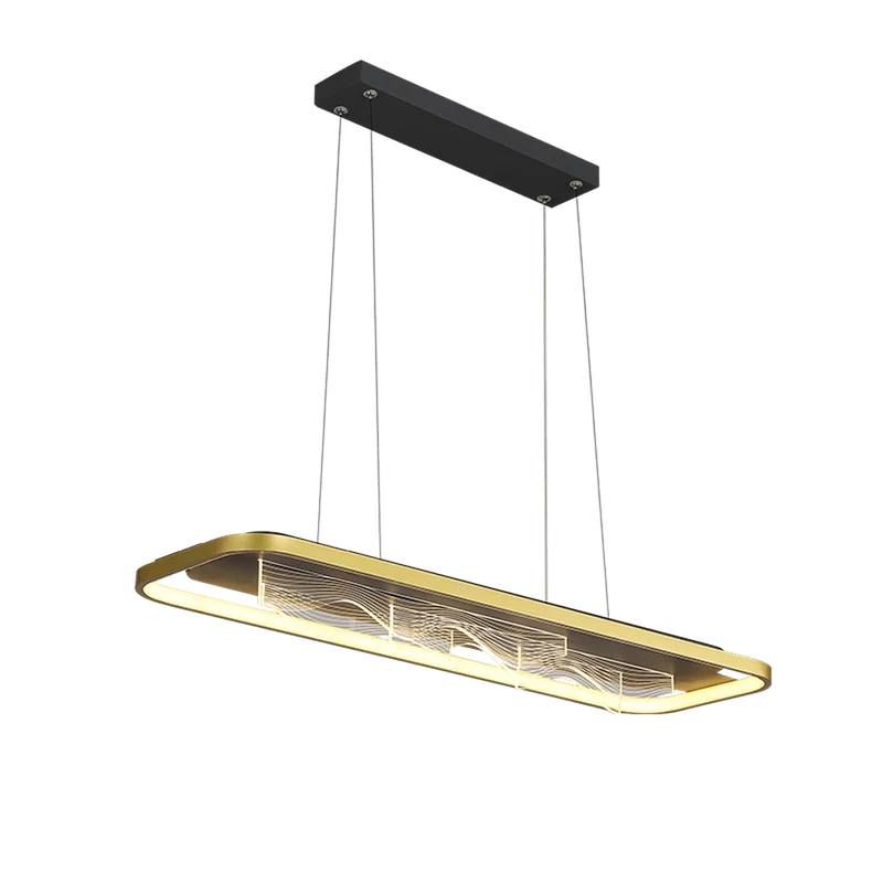 Suspension Couleur Or