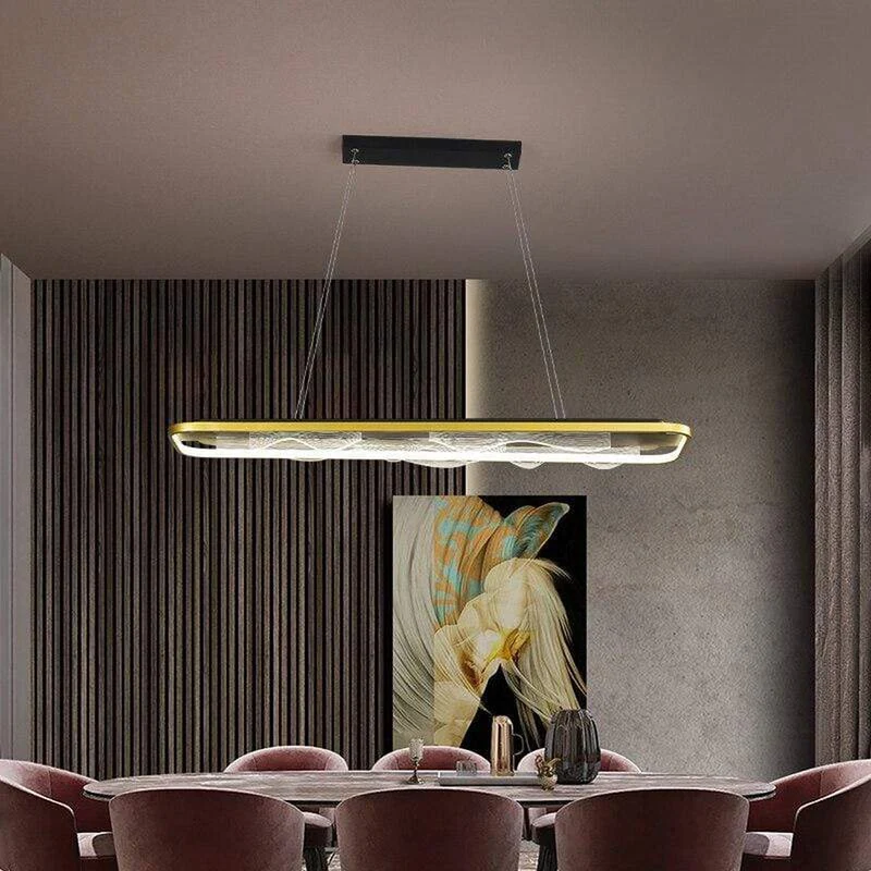 Suspension Couleur Or