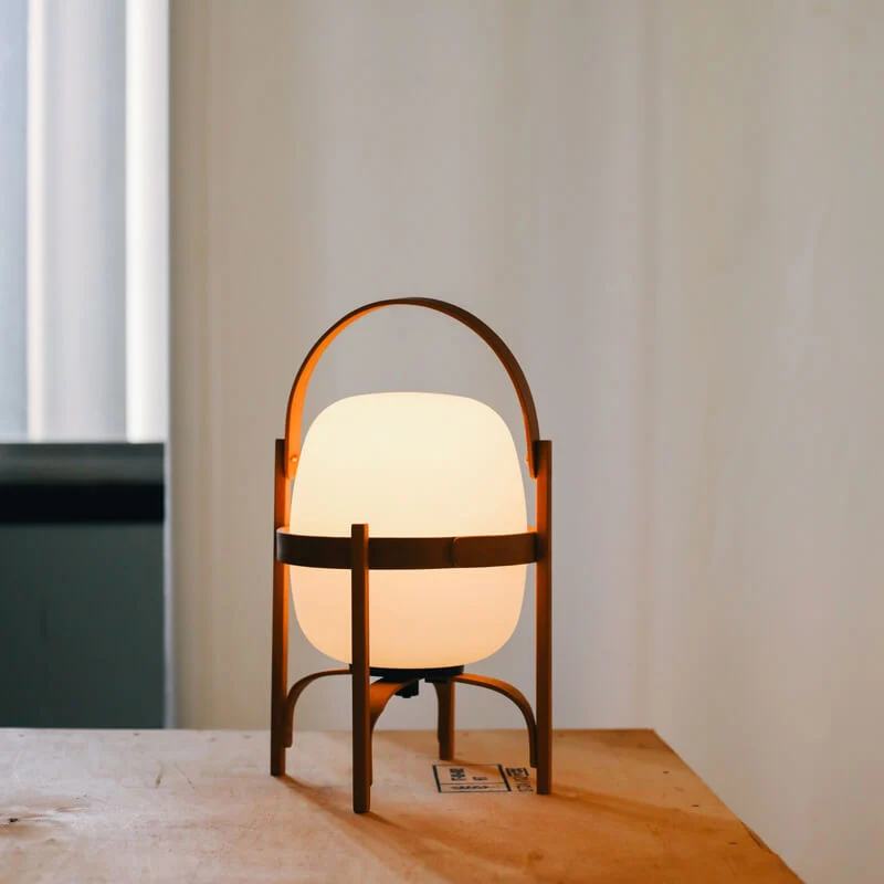 Santa & Cole Cestita Batería Portable Table Lamp