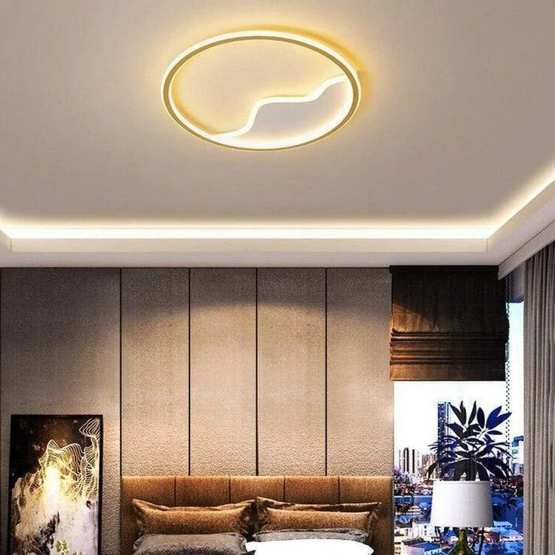 Lustre Rond Plat