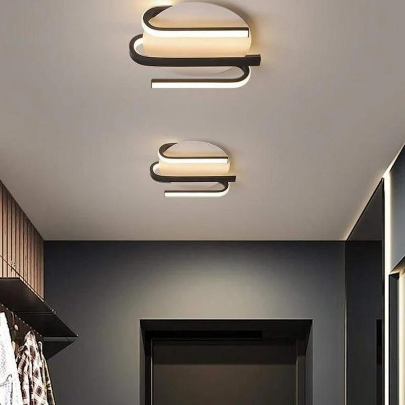 Plafonnier Led Noir