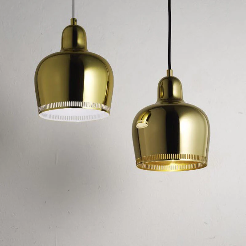 Artek A330S Golden Bell Pendant Lamp