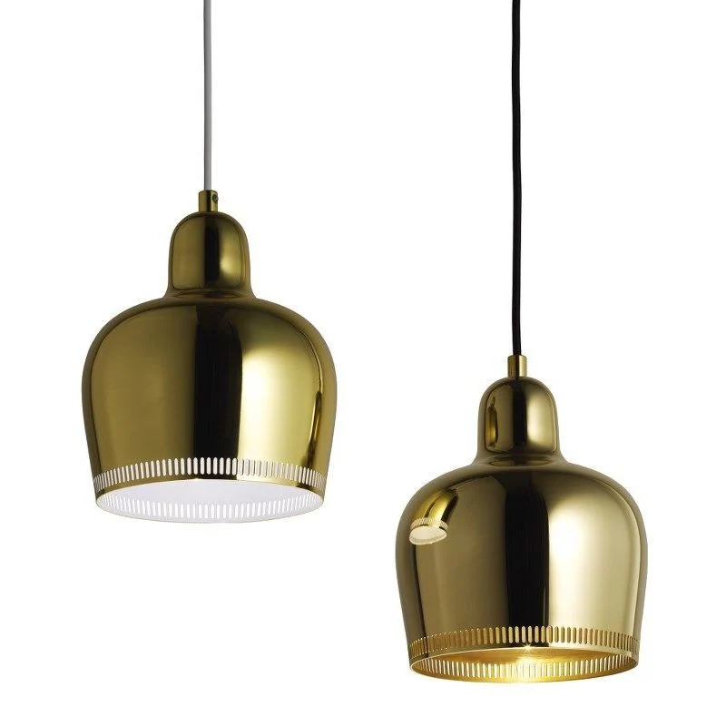 Artek A330S Golden Bell Pendant Lamp
