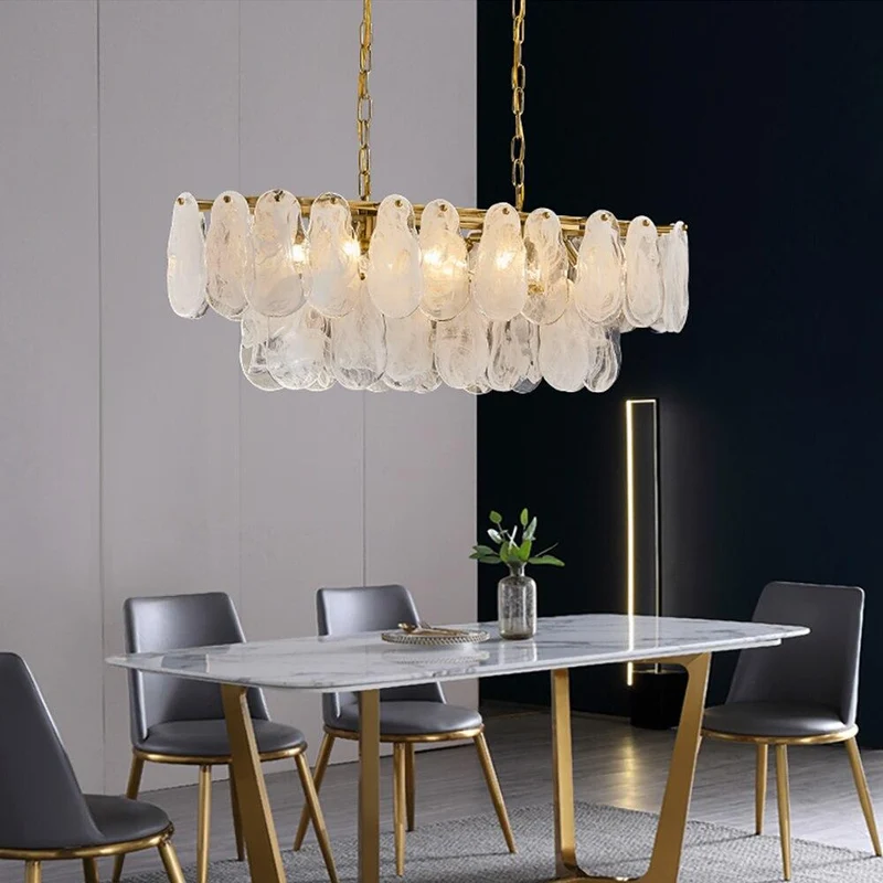 Lustre Luxe Verre
