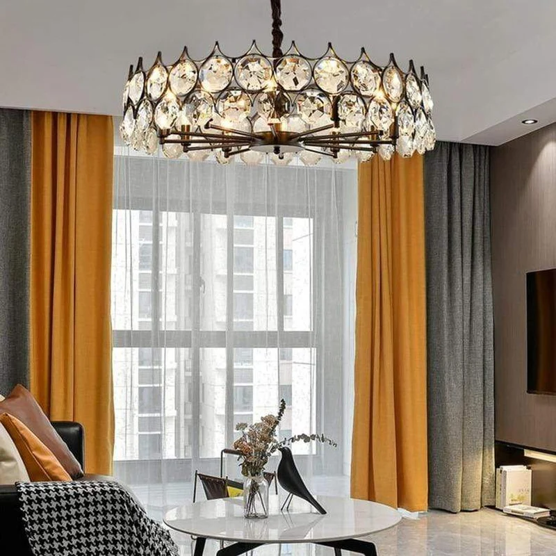 Lustre Design En Verre