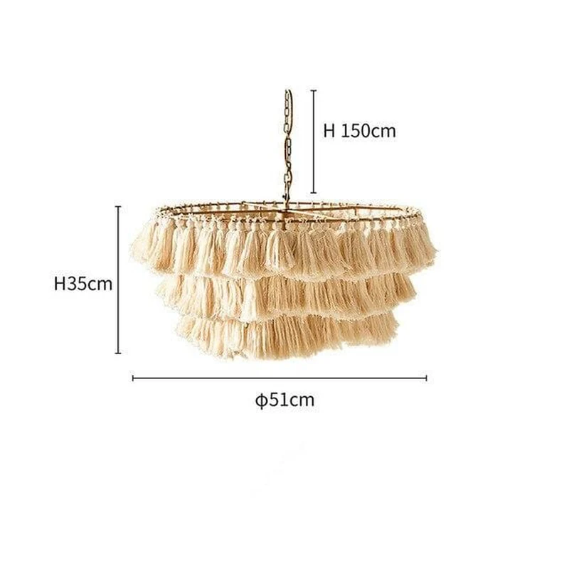 Lustre Salon Beige
