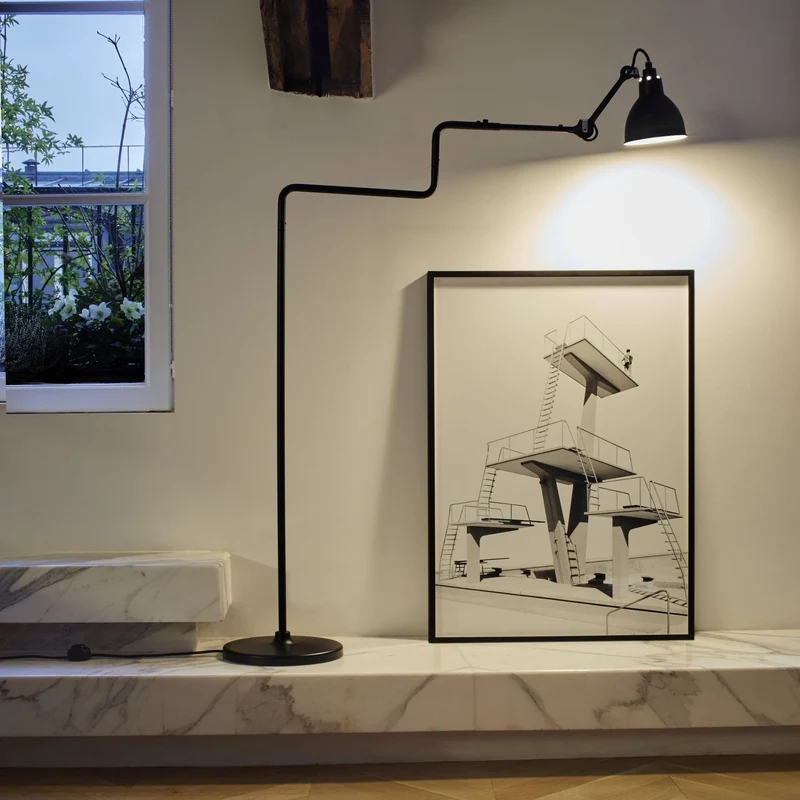DCWéditions Gras n°411 Floor Lamp