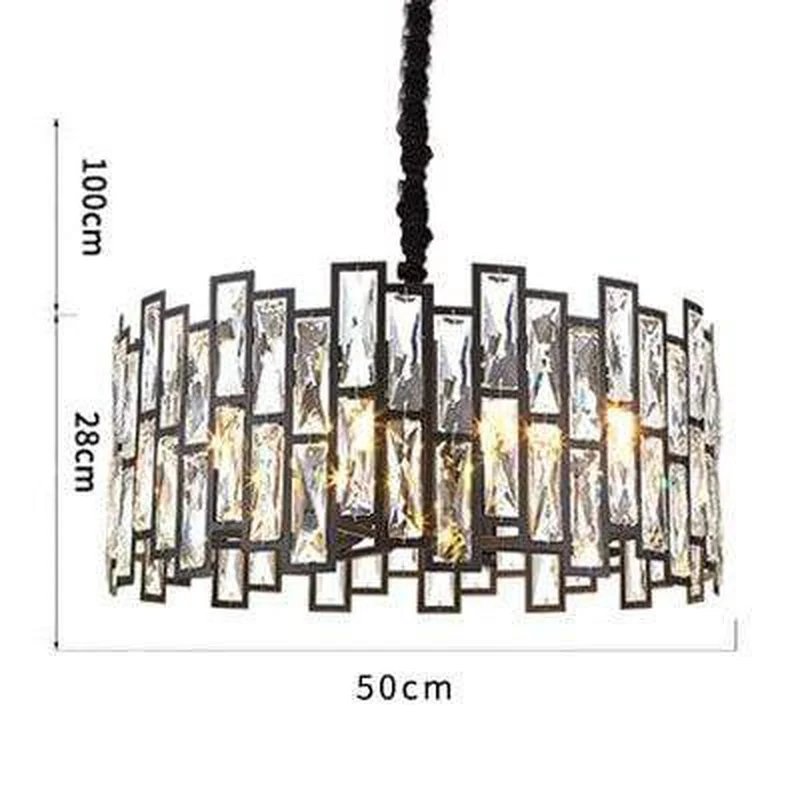 Grand Lustre Métal