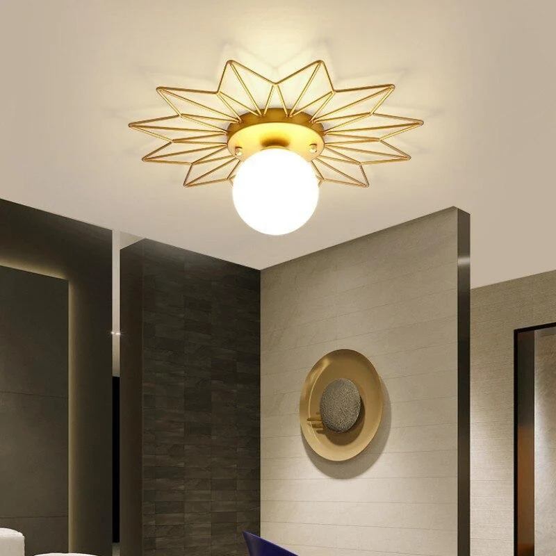 Lustre Couronne Led