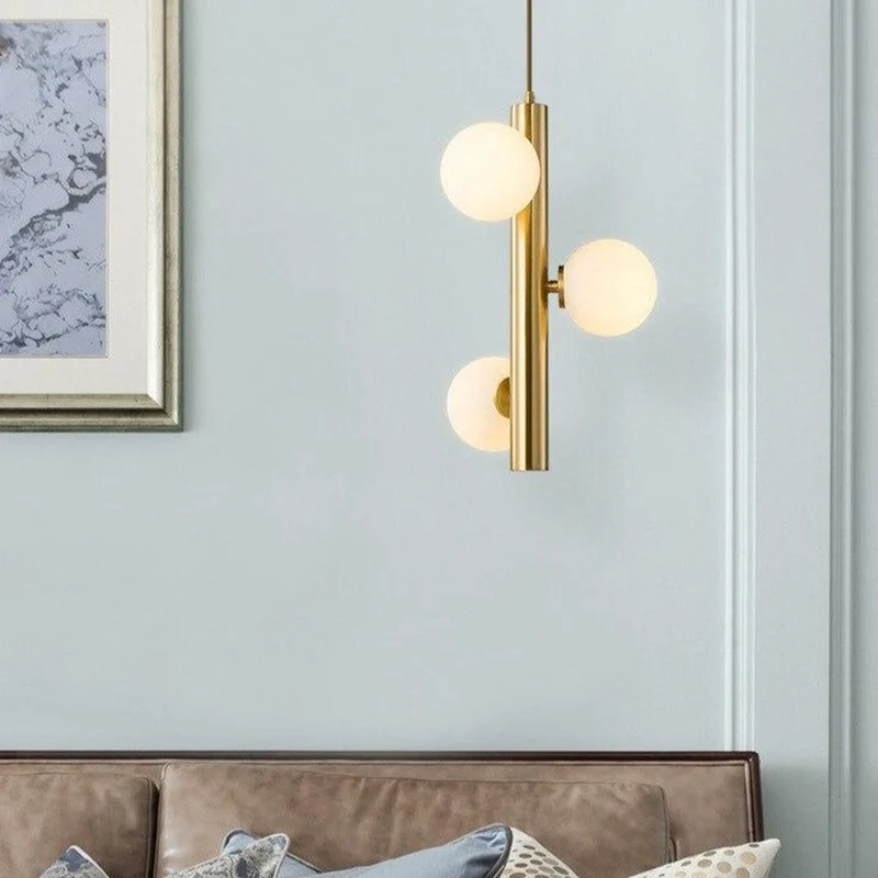 Lustre Baroque Doré