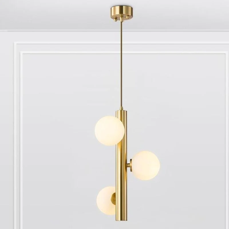 Lustre Baroque Doré