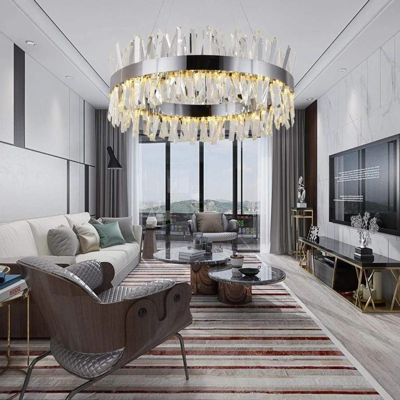 Lustre Italien Cristal