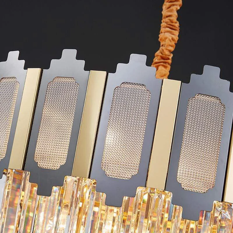 Lustre Chandelier Crystal