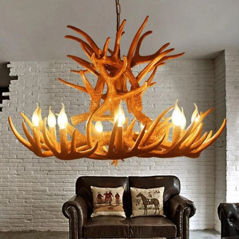 Lustre Bois De Cerf