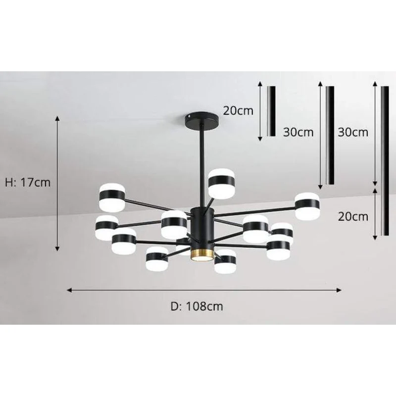 Lustre Moderne Massive