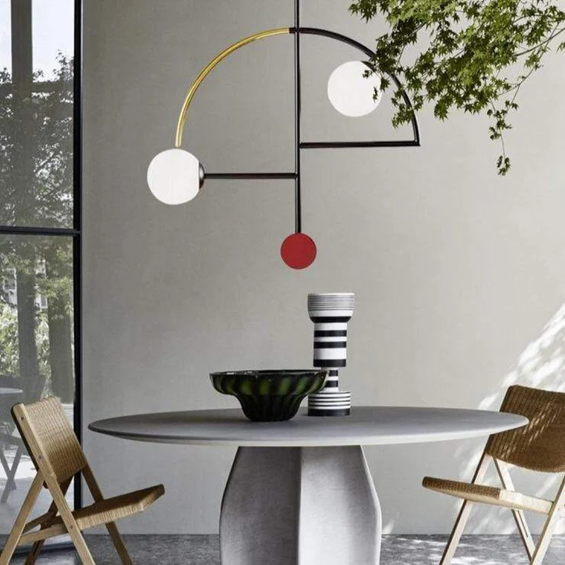 Lustre En Fer Moderne