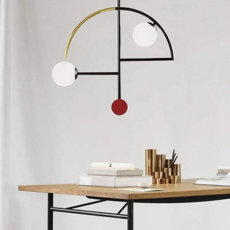 Lustre En Fer Moderne