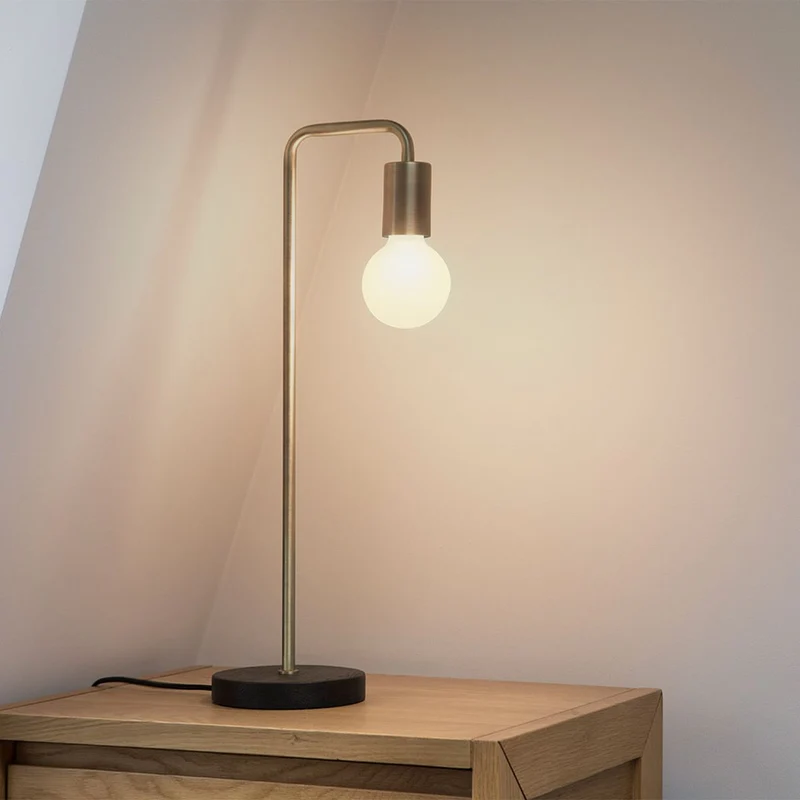 Tala Porcelain II E27 G80 Matte White - 540lm 2700K - Dimmable