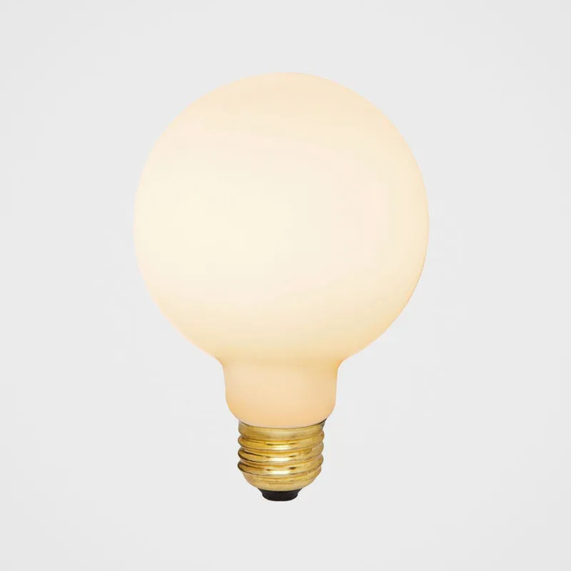 Tala Porcelain II E27 G80 Matte White - 540lm 2700K - Dimmable