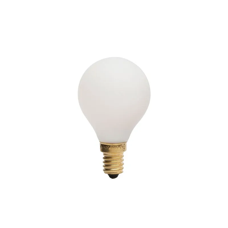 Tala Porcelain I E14 G45 Matte White - 180lm 2700K - Dimmable