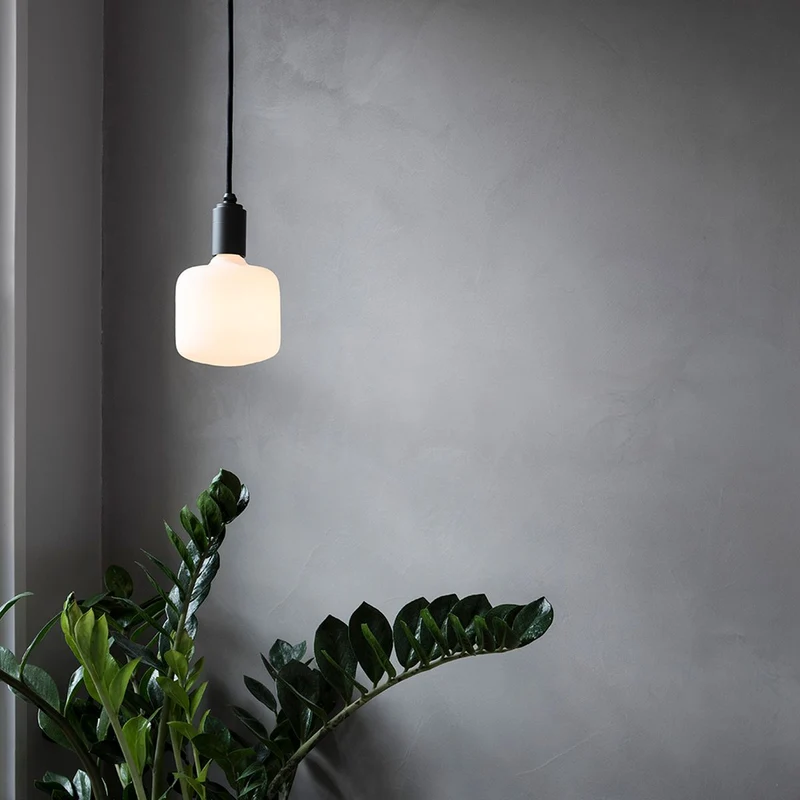 Tala Oblo E27 T125 Matte White - 540lm 2700K - Dimmable