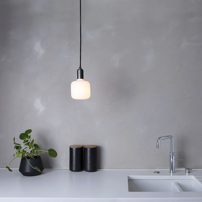 Tala Oblo E27 T125 Matte White - 540lm 2700K - Dimmable