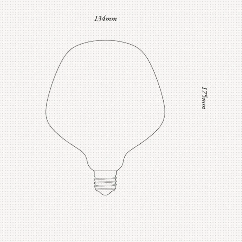 Tala Enno E27 T133 Matte White - 540lm 2700K - Dimmable