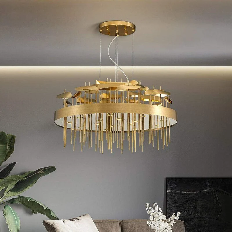 Lustre Chic Pour Salon