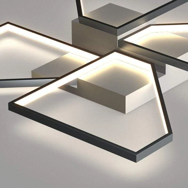 Lustre En Fer Noir