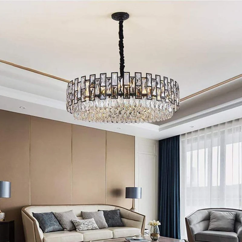 Lustre En Cristal Moderne