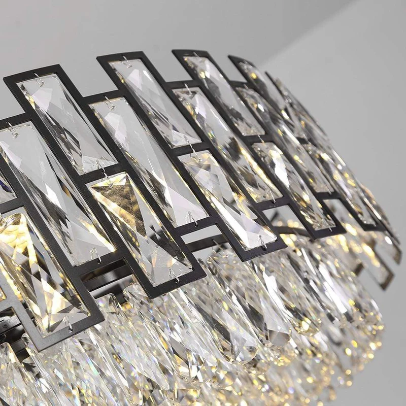 Lustre En Cristal Moderne