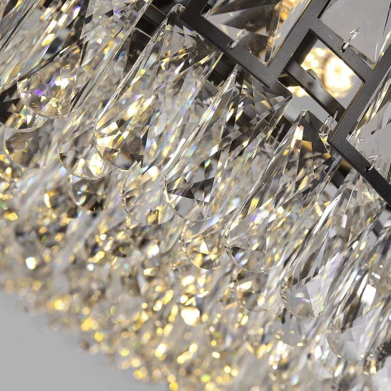 Lustre En Cristal Moderne