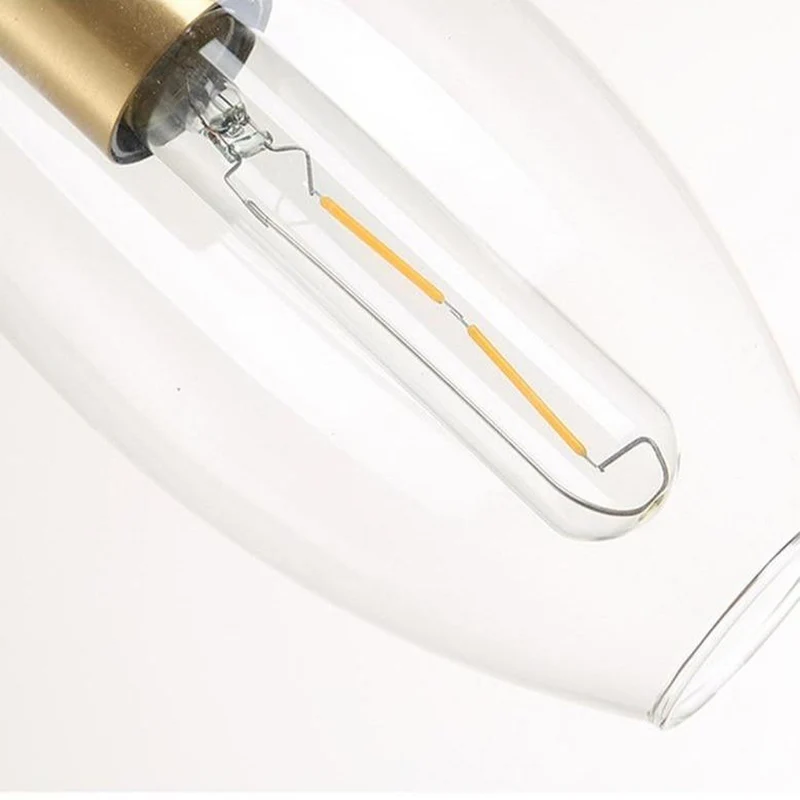 Lustre En Verre Moderne