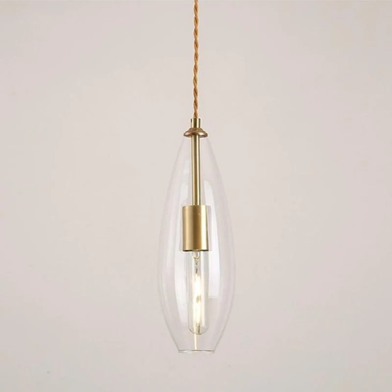 Lustre En Verre Moderne