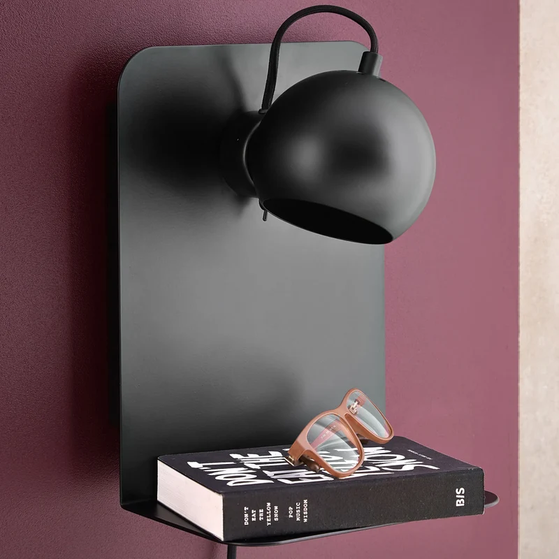 Frandsen Ball Wall Lamp with Built-in USB