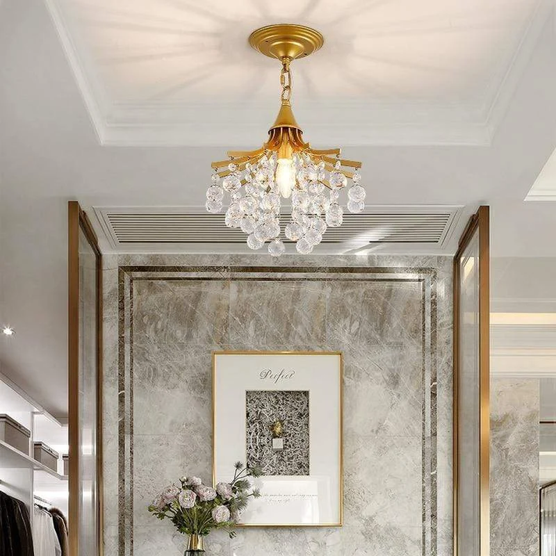 Lustre Cristal Plafonnier
