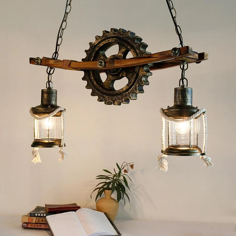 Lustre Design Bois