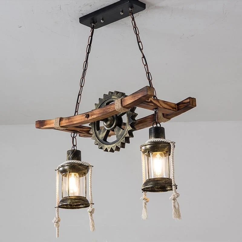 Lustre Design Bois