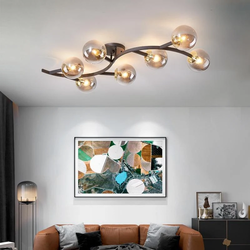 Lustre Moderne Grande Taille