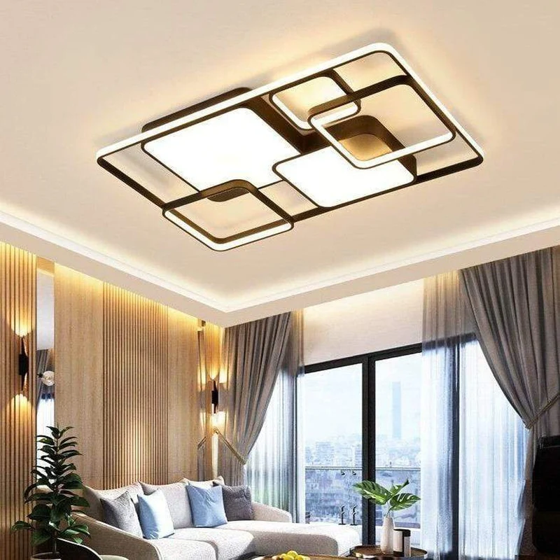 Lustre Carré Led