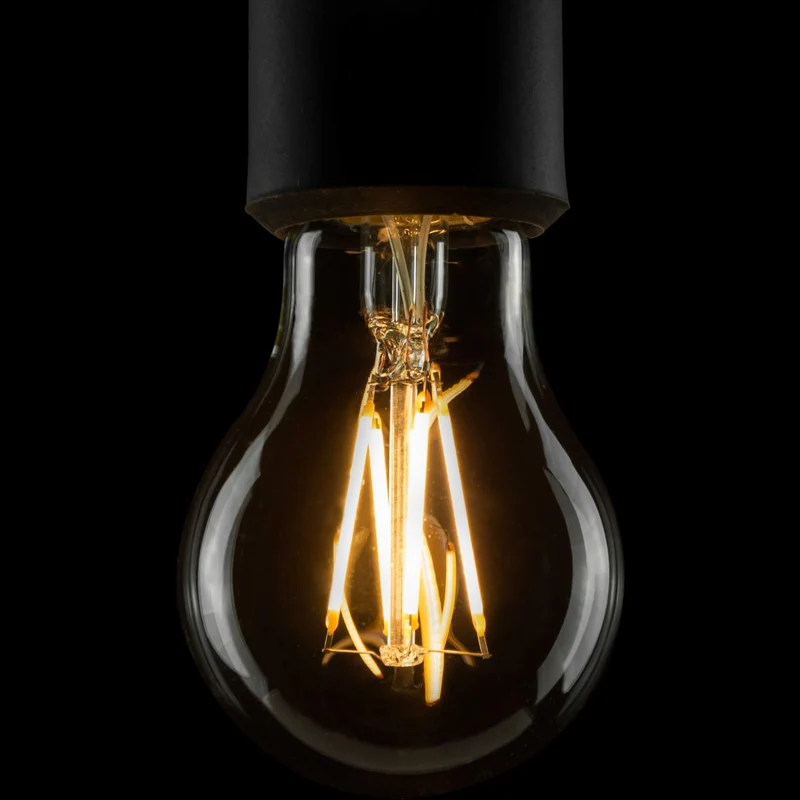Segula Vintage LED Bulb E27 A60 Clear - 330lm 2700K - Dimmable