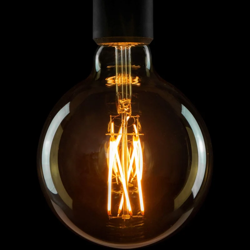 Segula Vintage LED Globe E27 G125 Golden - 400lm 2200K - Dimmable